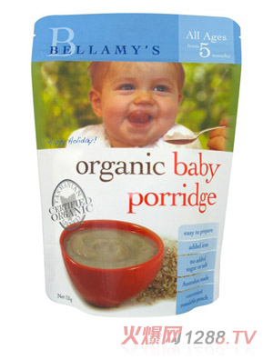 貝拉米有機嬰幼兒粥