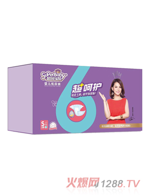 超級(jí)寶貝超呵護(hù)嬰兒紙尿褲S碼28片
