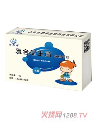金奧博兒童益生菌12袋裝