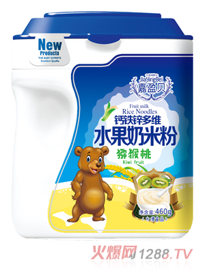 嘉盈貝獼猴桃水果奶米粉