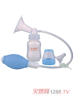 小孩國(guó)萬向勻壓吸奶器(配牙蓋奶嘴)