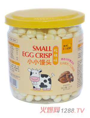 捌月拾伍小小饅頭小牛核桃味100g