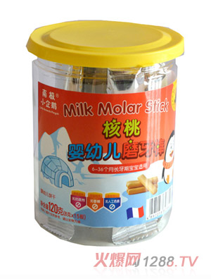 南極小企鵝核桃磨牙棒罐裝