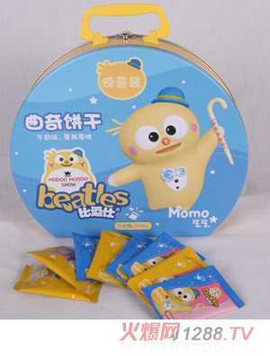 比逗仕牛奶、蔓越莓味曲奇餅干