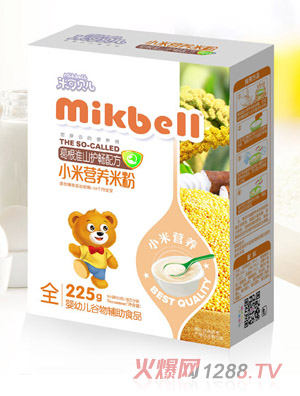 米可貝兒葛根淮山護暢配方小米營養(yǎng)米粉