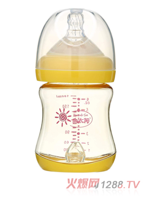 向太陽(yáng)奶瓶黃色