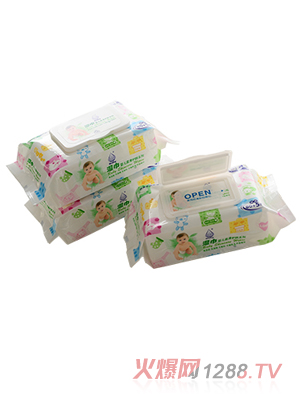永潤嬰兒柔滑護(hù)膚濕巾85片
