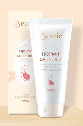 頑皮熊孕媽咪橄欖油腹部細紋按摩膏