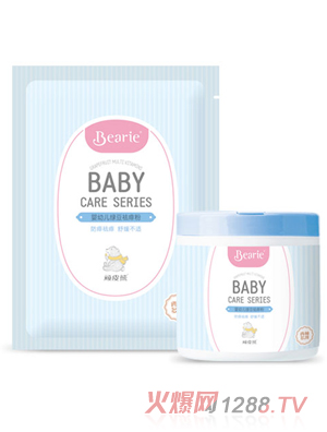 頑皮熊嬰幼兒綠豆祛痱粉