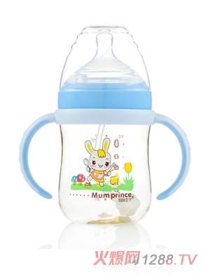 ���������пڏ�PPSU�Ԅ�(d��ng)��180ml��ƿ �{(l��n)ɫ