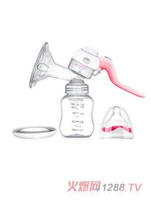 優(yōu)秀媽咪硅膠花瓣型手動(dòng)吸奶器