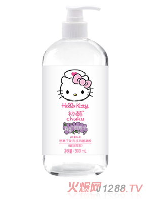 Hello Kitty初酷銀離子免洗手消毒凝膠（植物萃?。?00ml