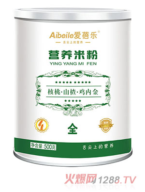 愛蓓樂營養(yǎng)米粉-核桃山楂雞內金