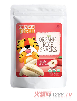 Hungry Tiger有機蘋果米餅