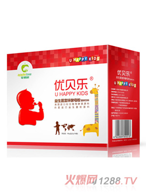 優(yōu)貝樂(lè)蘋(píng)果樹(shù)益生菌富鋅酵母粉