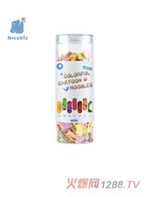 N-cubic恩庫(kù)克 嬰兒多彩果蔬卡通面240g 10個(gè)月以上