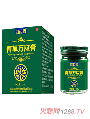 鴻藥師青草萬(wàn)應(yīng)膏35g