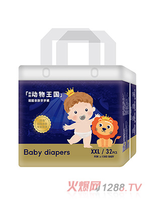 倍奇森林動(dòng)物王國系列學(xué)步褲XXL32