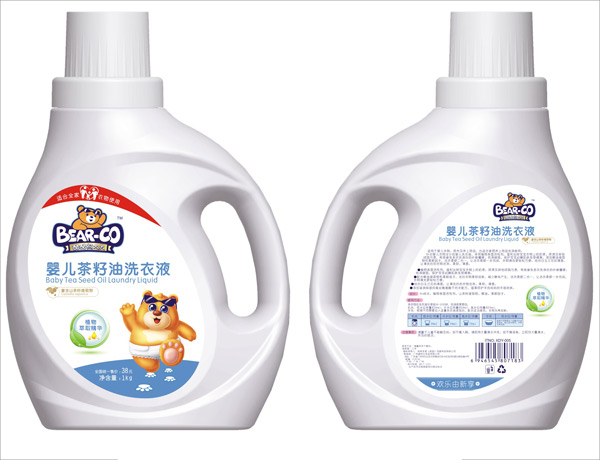 酷酷熊大大嬰兒茶籽油洗衣液(1kg)