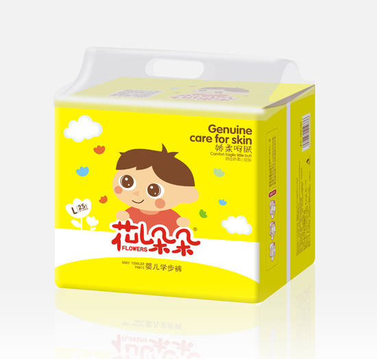 花兒朵朵學(xué)步褲L25