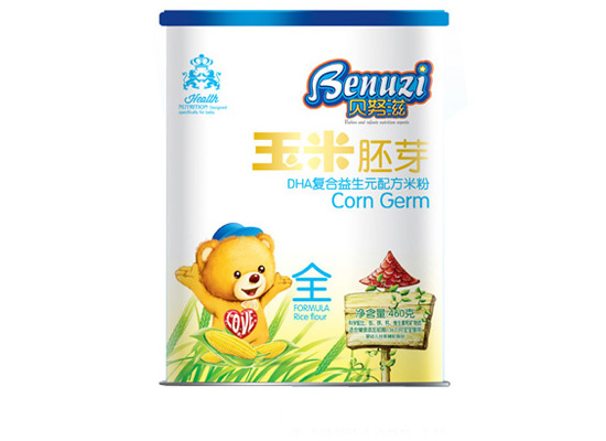 貝努滋DHA復(fù)合益生元玉米胚芽紙聽