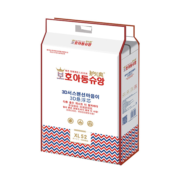 護(hù)兒爽3D懸浮芯紙尿褲大包XL52片