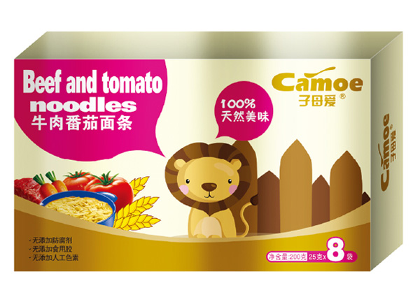 子母愛嬰幼牛肉番茄面條