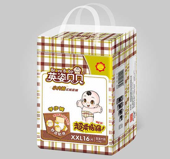 英姿貝貝小內(nèi)褲式紙尿褲步XXL