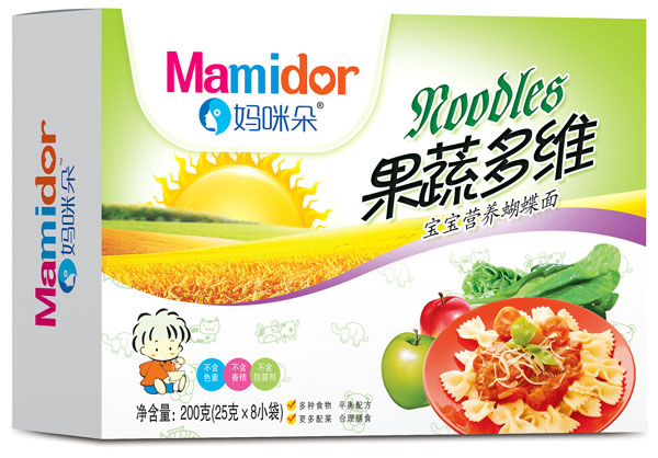 媽咪朵果蔬多維寶寶營(yíng)養(yǎng)蝴蝶面