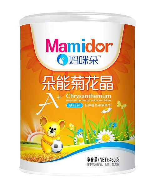 媽咪朵朵能鐵鈣鋅菊花晶