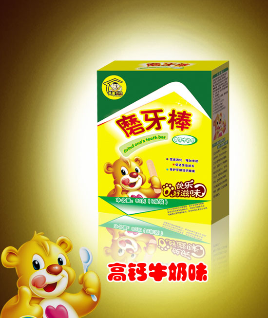 英皇貝貝高鈣牛奶味磨牙棒