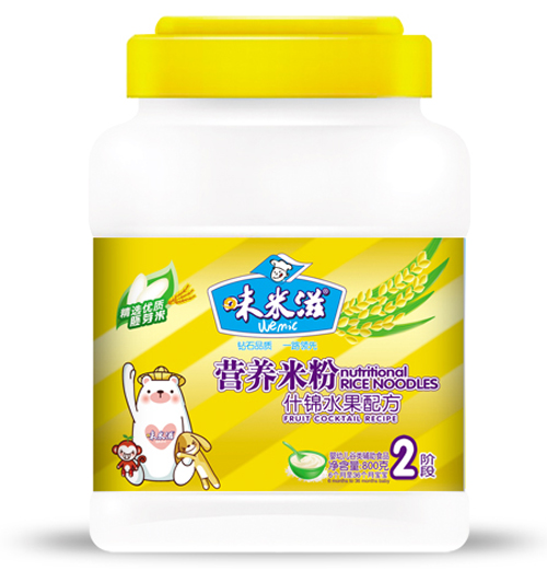 味米滋什錦水果營養(yǎng)米粉2段