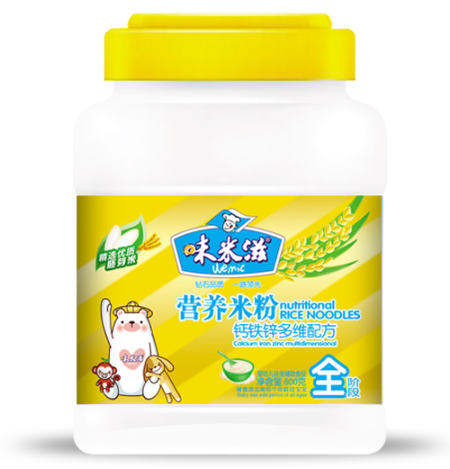 味米滋鈣鐵鋅多維營養(yǎng)米粉全段