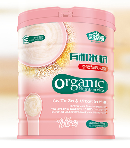 超級(jí)冠雜糧營(yíng)養(yǎng)有機(jī)米粉