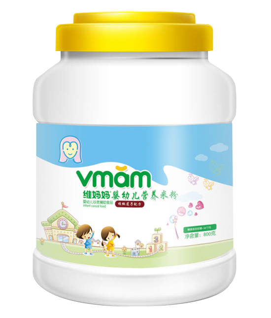 維媽媽核桃蓮子?jì)胗變籂I養(yǎng)米粉