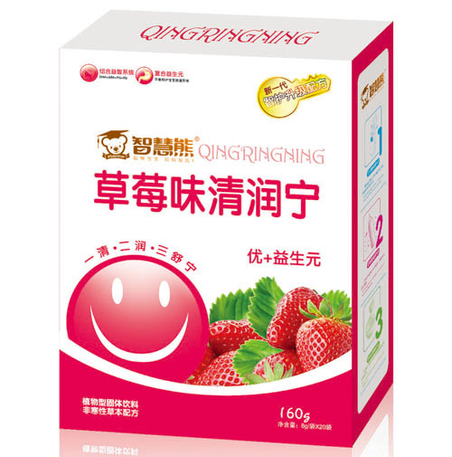 智慧熊草莓味清潤(rùn)寧