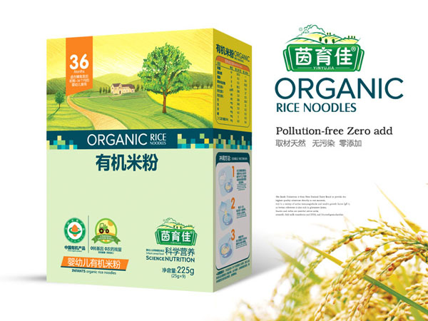 茵育佳嬰幼兒有機米粉盒裝