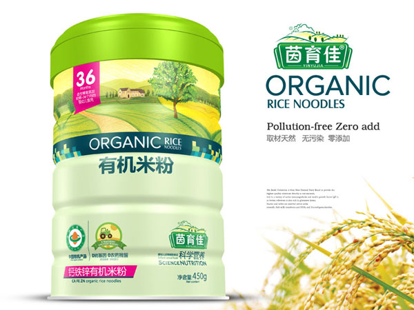 茵育佳鈣鐵鋅有機米粉鐵聽