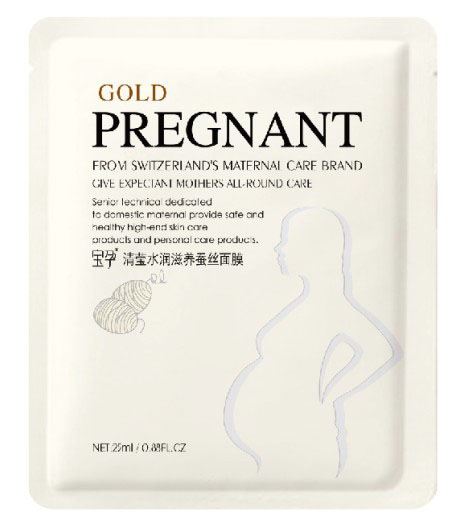 寶孕清瑩水潤滋養(yǎng)蠶絲面膜