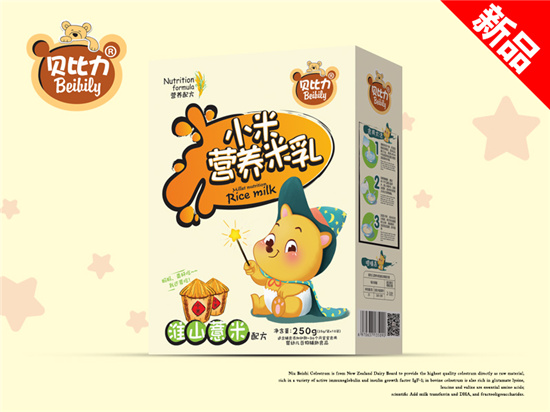 貝比力小米營養(yǎng)米乳淮山薏米配方盒裝